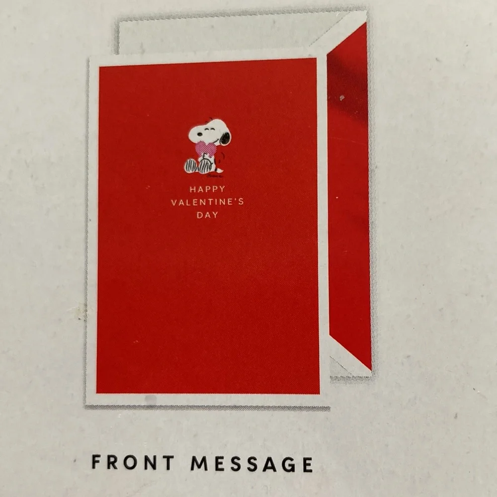 Hallmark Peanuts premium pop-up card